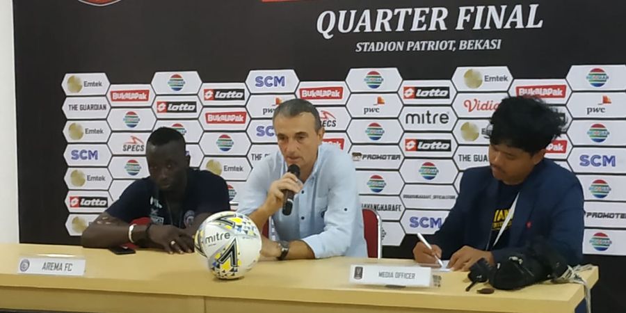 Arema FC Belajar dari Persija untuk Hadapi Kalteng Putra