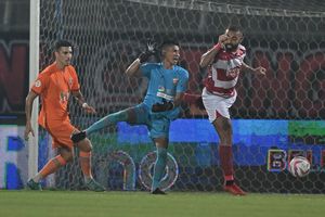 Hasil Championship Series Liga 1 - Penalti Hugo Gomes Bawa Madura United Tumbangkan Borneo FC