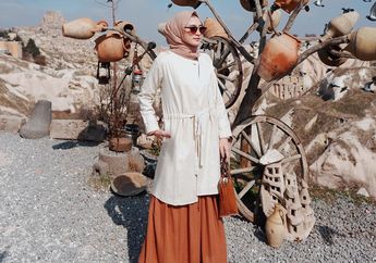 3 Model Tunik Ikat untuk Hijabers Agar Tampil Stylish. Tiru, Yuk!