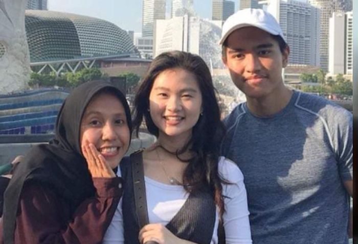 Felicia Tissue, Nadya Arifta dan Kaesang Pangarep.