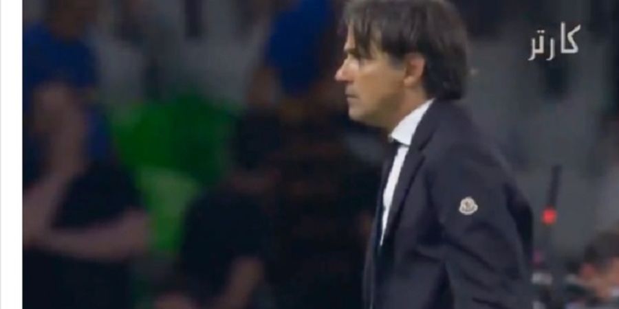 VIDEO - Detik-detik Inter Milan Kalah, Simone Inzaghi Ngamuk Mau Bogem OTK