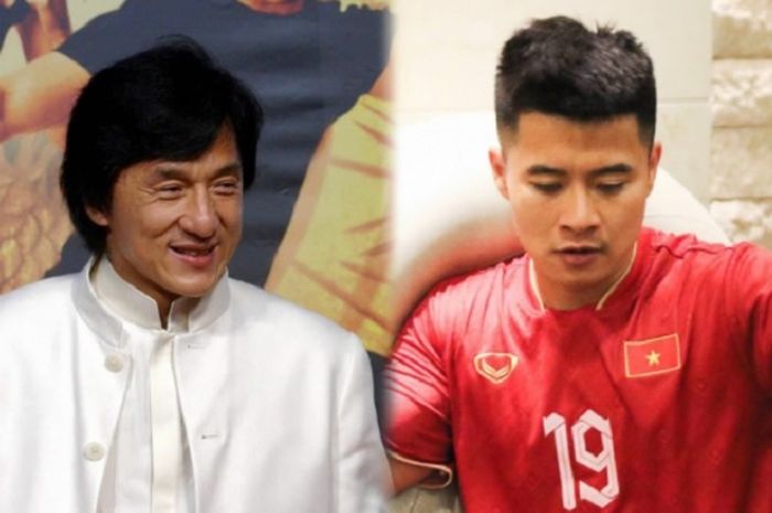 Le Pham Thanh Chan, pemain Vietnam di Piala Asia 2023 yang dijuluki media Malaysia dengan sebutan Jackie Chan.