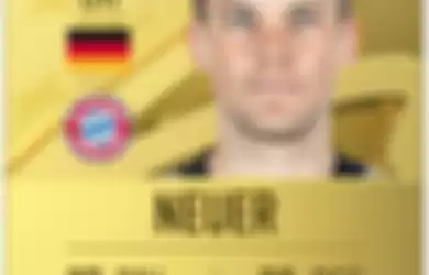 Rating Manuel Neuer di FIFA 23.