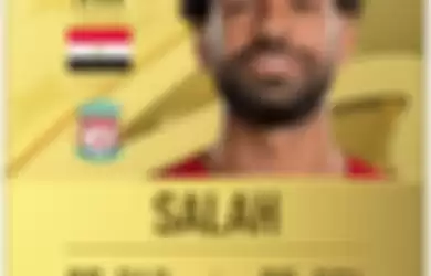 Rating Mohamed Salah di FIFA 23.
