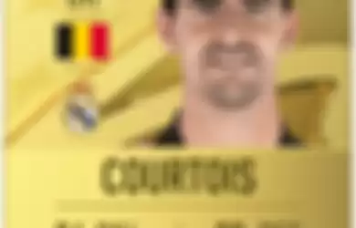 Rating Thibaut Courtois di FIFA 23.