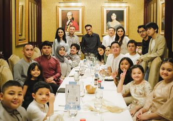 Keluarga Besar Krisdayanti dan Anang Hermansyah Kumpul Bersama Saat Lebaran, Mantan Suami Yuni Shara Juga Ikut Bergabung