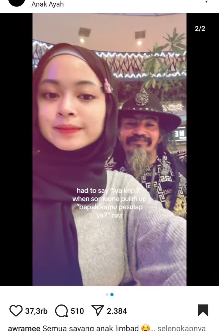 Potret cantik putri Limbad