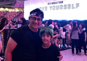 10 Foto Anak Andre Taulany, Kenzy yang Ternyata Seorang Fanboy BTS!