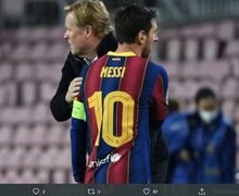 VIDEO - Gesture Frustrasi Lionel Messi Melihat Kegagalan Barcelona