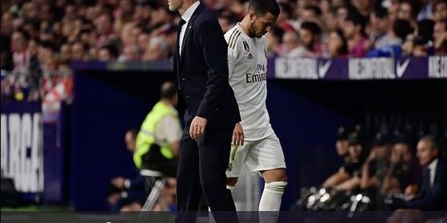 Eden Hazard Kirim Pesan ke Zidane Usai Mundur dari Real Madrid
