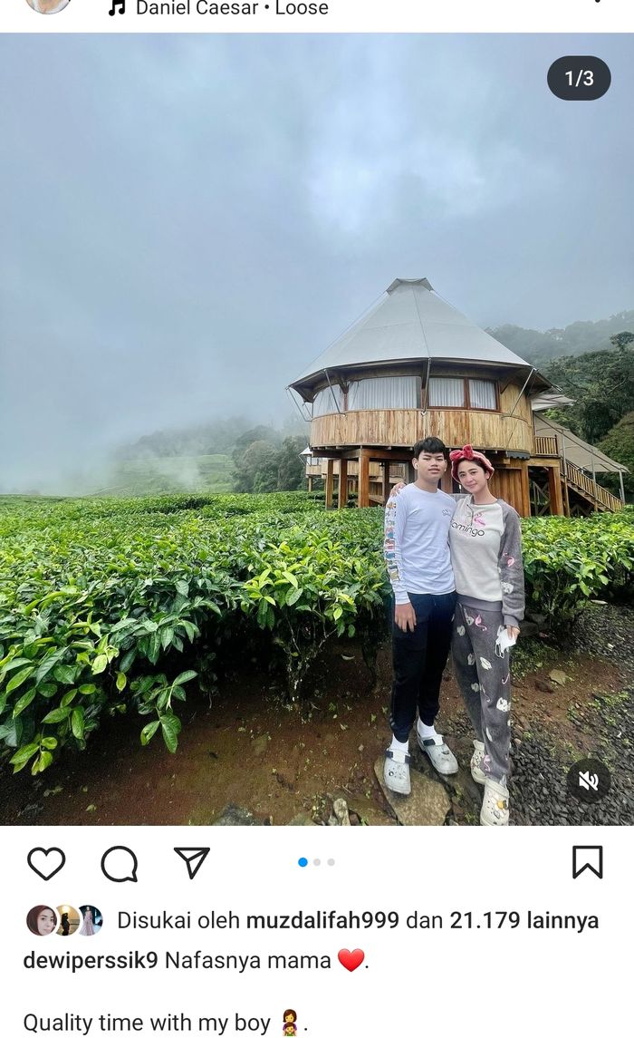 Dewi Perssik dan Felice Gabriel