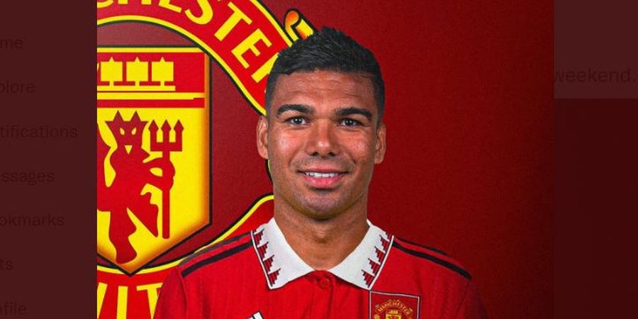 Man United Siap Bebankan Nomor Punggung Sakral untuk Casemiro