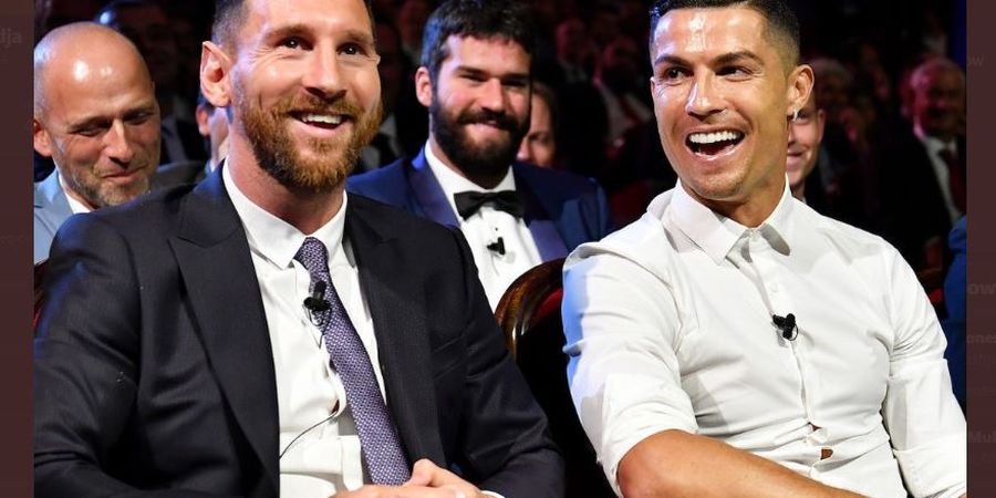 Lionel Messi Main Piano, Cristiano Ronaldo Nyanyi Curhat soal Man United