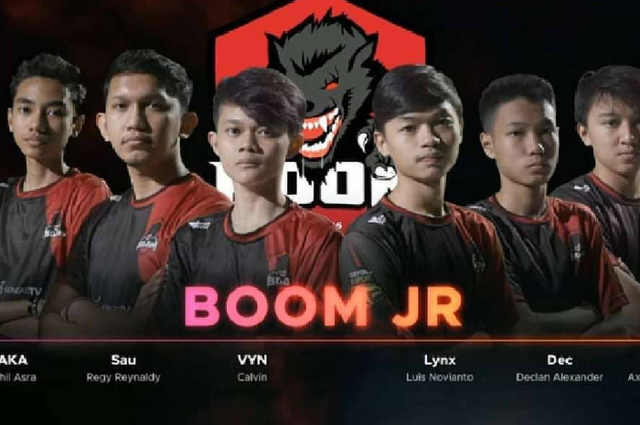 Boom Jr Mobile Legends division