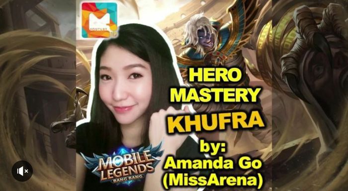 MGL Indonesia is a YouTuber category who makes Khufra's hero tips and tricks