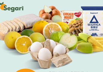 Promo Segari, Belanja Telur Ayam hingga Tepung Terigu Cuma Rp10 Ribu!