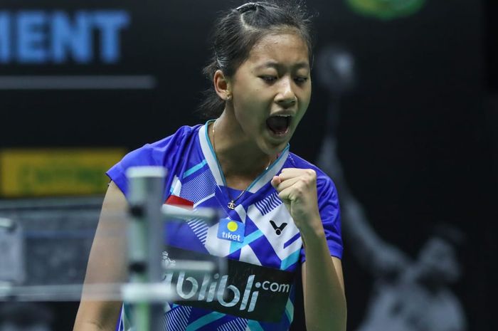 Putri Kusuma Wardani pada PBSI Home Tournament