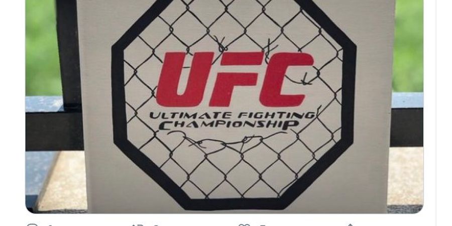 UFC Selidiki Adanya Logo Bernuansa Teori Konspirasi Elite Global di Pertandingan