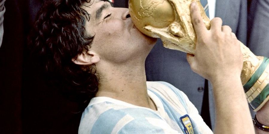 SEJARAH PIALA DUNIA - Legasi Abadi Diego Maradona, Tangan Tuhan dan Gol Terbaik Abad Ini dalam 4 Menit