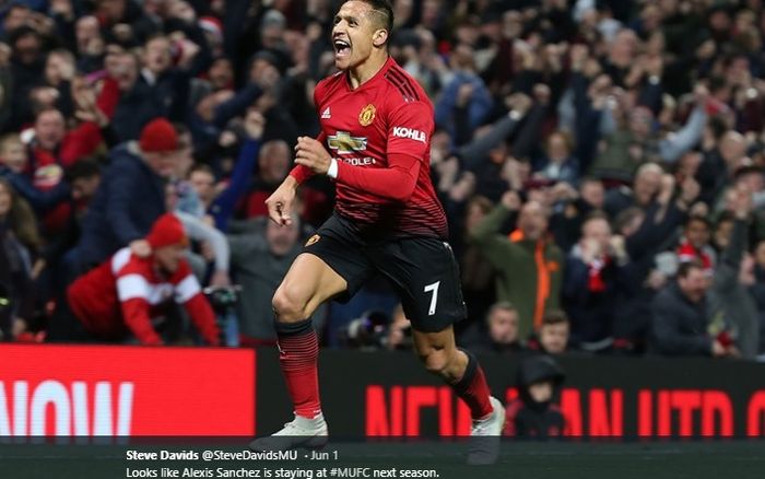 Striker Manchester United, Alexis Sanchez