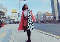 Intip Modisnya Marion Jola dengan High Knee Boots Saat Rayakan Natal
