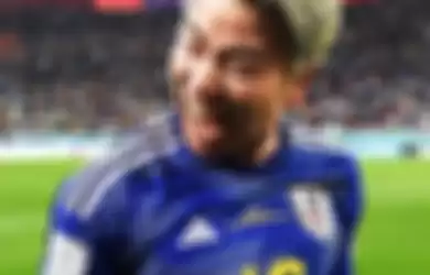 Takuma Asano berhasil mencetak gol kemenangan untuk timnas Jepang. 