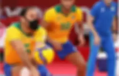 Mauricio Borges, pemain voli Timnas Brasil di Olimpiade Tokyo 2020