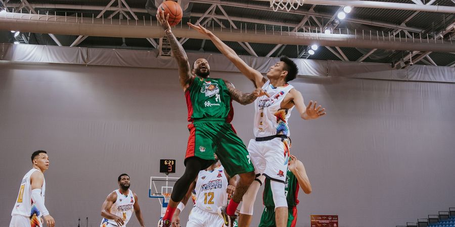 Kalah di Laga Pertama, Jamarr Johnson Tetap Pede Louvre Indonesia Lolos Playoff ABL Invitational 2023