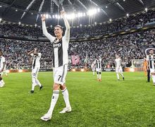 Foto Cristiano Ronaldo Minum Alkohol dalam Perayaan Kemenangan Juventus Bikin Netizen Geram