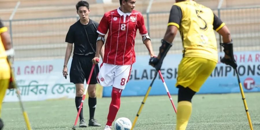 Timnas Sepak Bola Amputasi Indonesia Lolos ke Piala Dunia dan Berikan Sindiran ke Pemerintah