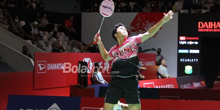 Hasil Kejuaraan Beregu Campuran Asia 2023 - Anthony Ginting Bantai Lawan, Indonesia Raih Angka Pertama