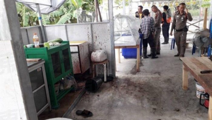 Dapur penuh darah manusia