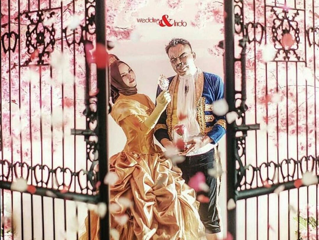 Disiarkan TV Nasional Begini Prosesi Pernikahan Angel Lelga Dan