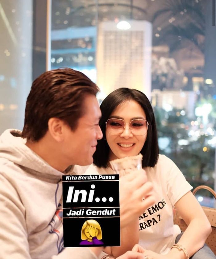 Unggahan story Syahrini