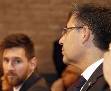 Calon Presiden Barca Mengecam Aksi Bartomeu kepada Messi, Namun...