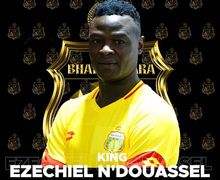 Tinggalkan Persib Bandung, Ezechiel Ndouassel Resmi ke Bhayangkara FC