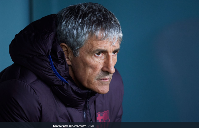 Mantan pelatih Barcelona, Quique Setien