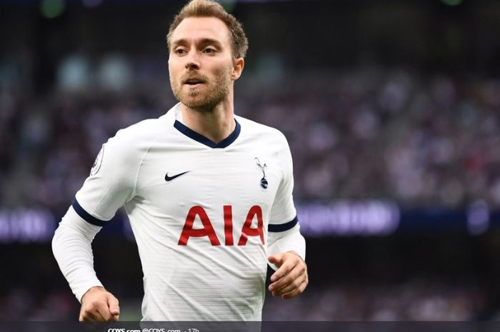 Gelandang serang milik Tottenham Hotspur, Christian Eriksen.