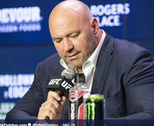 VIDEO - Lawan Pingsan, Dana White Syok Karena Tendangan Brutal