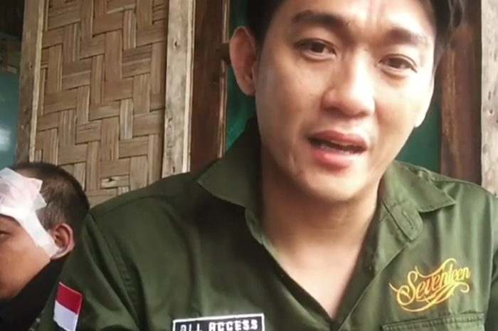 ivan sang vokalis saat mengabarkan dirinya selamat