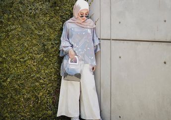 5 Fashion Modis Hijabers dengan Celana Putih. Tiru Yuk, Girls!