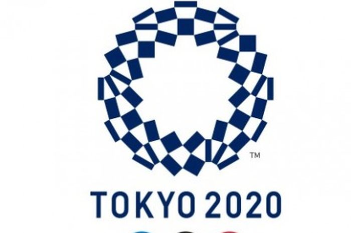 Logo Olimpiade Tokyo 2020.