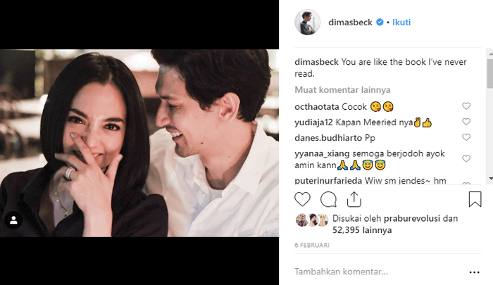 Dimas Beck dan Ririn Ekawati dekat?