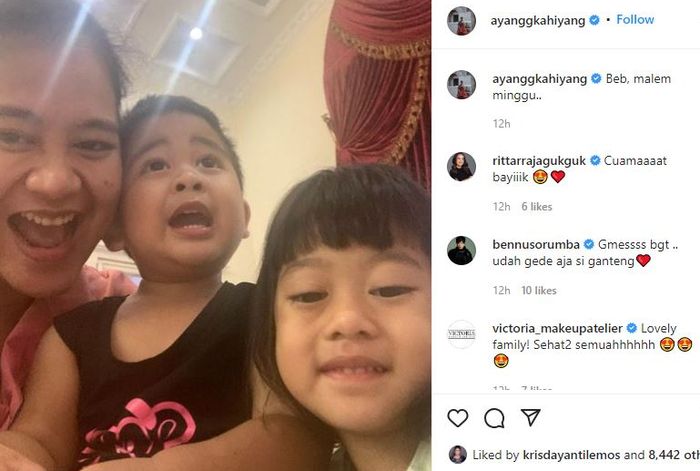 Postingan Kahiyang Ayu