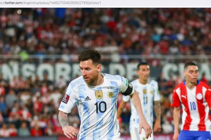  Megabintang Paris Saint-Germain, Lionel Messi, tak akan memperkuat timnas Argentina dalam dua laga Kualifikasi Piala Dunia 2022. 