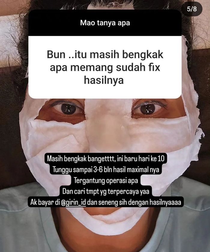 Penampilan baru Sarwendah