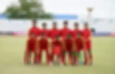 Para pemain Timnas U-16 Indonesia