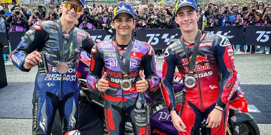 MotoGP Spanyol 2024 - Podium Fabio Quartararo Dibatalkan, Padahal Susah Payah Bertahan di Tengah Badai Crash Usai Start ke-23