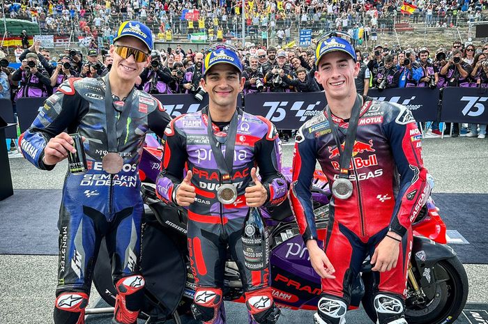 MotoGP Spanyol 2024 - Podium Fabio Quartararo Dibatalkan, Padahal Susah Payah Bertahan di Tengah Badai Crash Usai Start ke-23