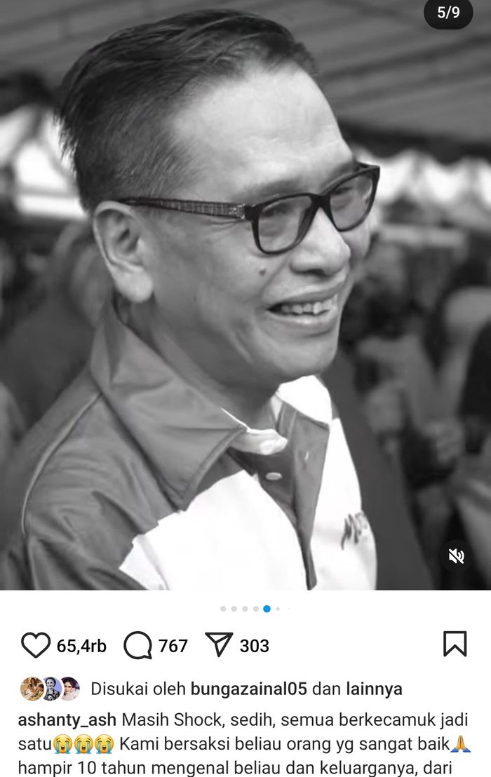 Ashanty berduka atas kepergian Benny Laos